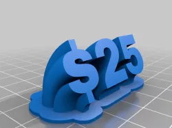 $25