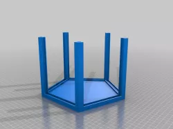 5 panel litho frame