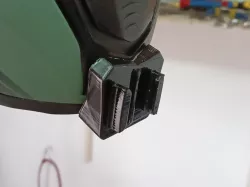 Action camera helmet mount for LS2 FF353