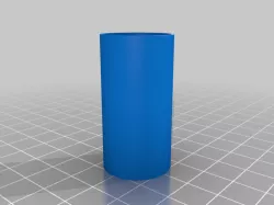 Albuterol canister cap