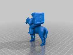astronaut riding a horse