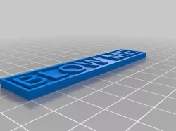BLOW ME PLATE Plate
