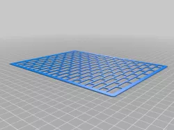 brick stencil 200mm X 152mm 
