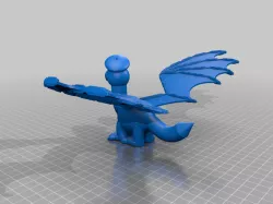 Dino dragon with a hat