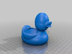 Duck shaped planter