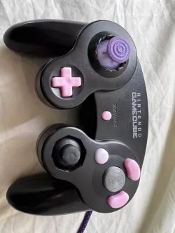 Gamecube Controller A Button Bald