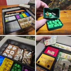 La Granja Deluxe Master Set by Board & Dice - Making the provided insert work!