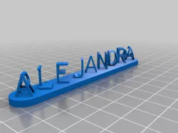 Letras alejandra