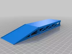My Customized Model Loading Dock with Optional Ramp/Steps