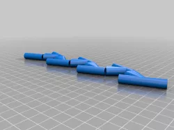 My Customized Parameterized Tesla valve straw