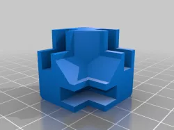My Customized Parametric Mini Modular Framing System - Corner Block and Rail