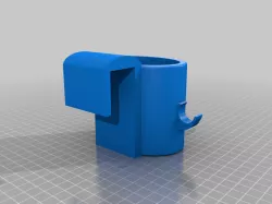 Pump soap holder
