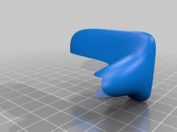 Refrigerator shelf bracket