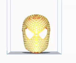 Spider-Man face shell