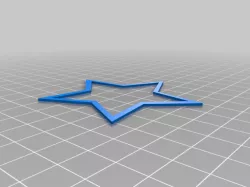Star shaped fish feeding ring