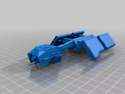 Star Wars Galaxies science transport spaceship