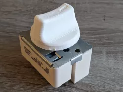 Stove Range control dial knob for electric "Robertshaw" type