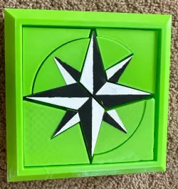 Survivor Layered Compass Puzzle 1