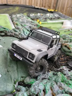 TRX4M Classic Front Bumper with Number Plate Holder