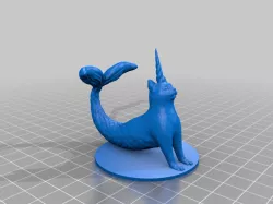 Unicorn Mermaid Cat (re-done)
