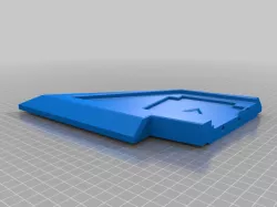 Yu-Gi-Oh - battle city duel disk, cut for a 300x300 print bed