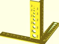 3D Calibration Ruler