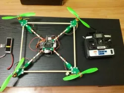 5/16 (8mm) Rod Based MultiWii Quadcopter