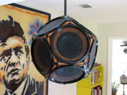 A Dodecahedron Speaker for Desktop Printers