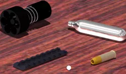 Accessoires pour Dan Wesson 6mm ASG 8p. - Accessories for Dan Wesson 6mm 8p. ASG