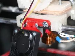 Adjustable 40mm Fan Mount (Prusa Mendel)
