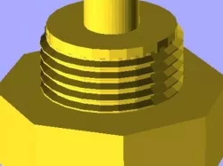 Axis Camera adapter to camera tripod