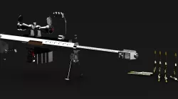 Barrett 50 caliber sniper rifle