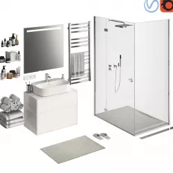 Bathroom Set Part 1 3D model