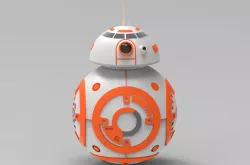 BB8 robot  3D model