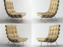 Bone Chair 3D model