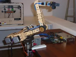 Botomaton 4-Axis robot arm prototype