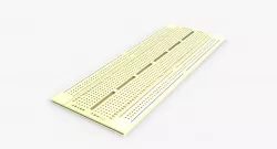 Breadboard Low-poly  3D model