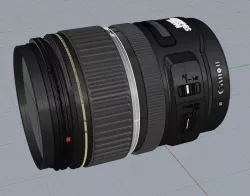 CANON camera lens 3D model