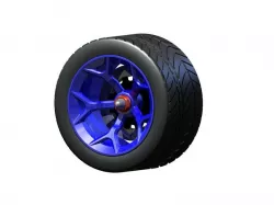 Centerlock wheel & upright assembly