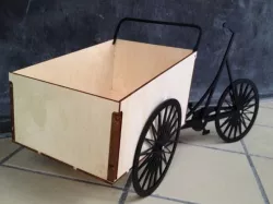 Christiania boxcycle scale model