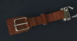 Classic car hood-leather-strap