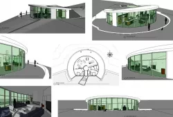 Concept Earth Sheltered House