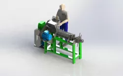 Crusher and press