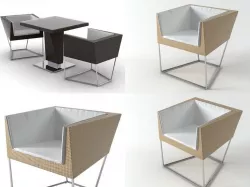 Cuba 6513 armchair 3D model