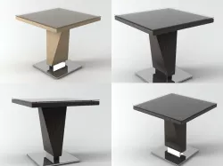 Cuba square table 3D model