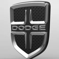 dodge logo 3 3D model