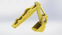 dredger bucket rear