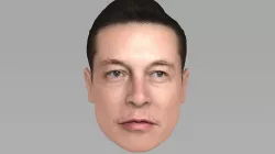 Elon Musk 3D model