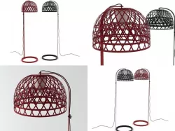 Emperor floor lamp 3D model