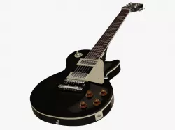 Epiphone Les Paul Standard Ebony 3D model